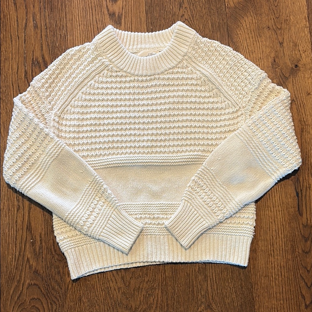 Universal Thread Cream Textured Sweater